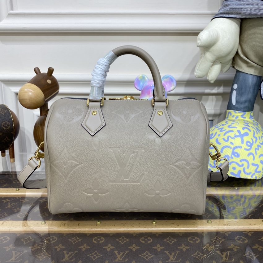 Replica Louis Vuitton Speedy Bandouliere 25 Beige - high-end fake designer purse