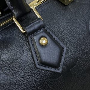 Replica Louis Vuitton Speedy Bandouliere 25 Black - best-selling designer handbag dupe