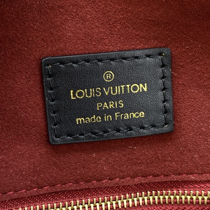 Replica Louis Vuitton Speedy Bandouliere 25 Black-Pink - ultra-realistic fake designer tote