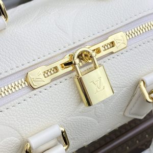 Replica Louis Vuitton Speedy Bandouliere 20 White - best quality luxury bag dupe