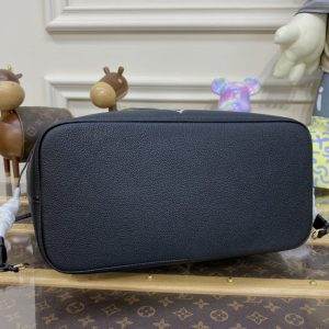 Replica Louis Vuitton Neverfull MM Black Pink - top-rated replica designer bag