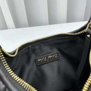Replica Miu Miu Wander Black - premium 1:1 fake handbag model