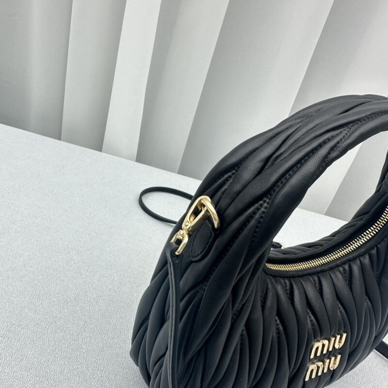 Replica Miu Miu Wander Black - elite superclone designer purse