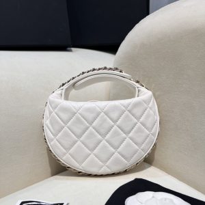 Replica CHANEL 23c Pouch White - realistic designer-inspired fake bag