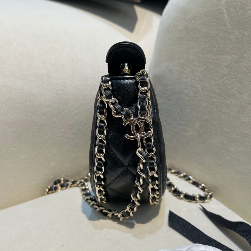 Replica CHANEL 23P Chain Around Crescent Hobo - elite superclone designer purse