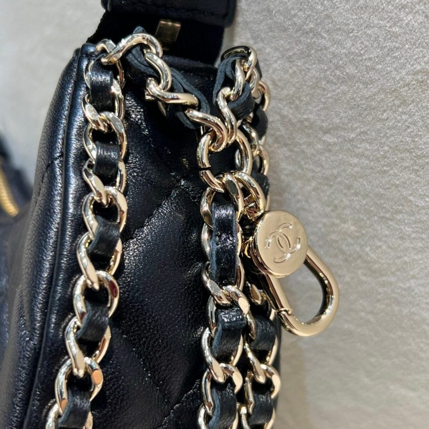 Replica CHANEL 23P Chain Around Crescent Hobo - best-selling designer handbag dupe