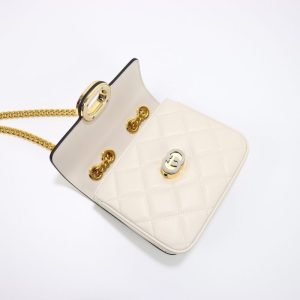 Replica Gucci Gucci Deco Double G White - high-accuracy replica luxury purse