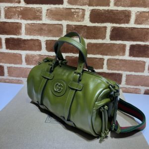 Replica Gucci Luggage Bag Green - premium-grade designer purse dupe