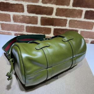 Replica Gucci Luggage Bag Green - near-authentic luxury replica handbag