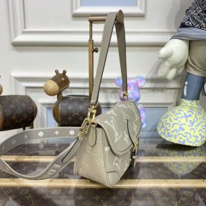 Replica Louis Vuitton Nano Diane Satchel Beige - best quality luxury bag dupe