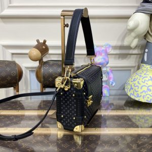Replica Louis Vuitton Side Trunk Black - authentic-look luxury purse replica
