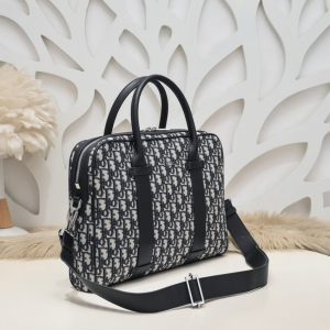 Replica Dior Oblique Briefcase White - elite superclone designer purse