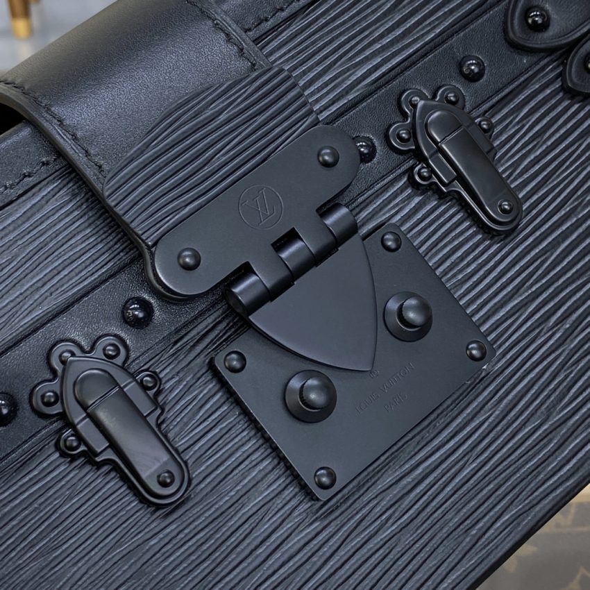 Replica Louis Vuitton Petite Malle Full Black - premium-grade designer purse dupe