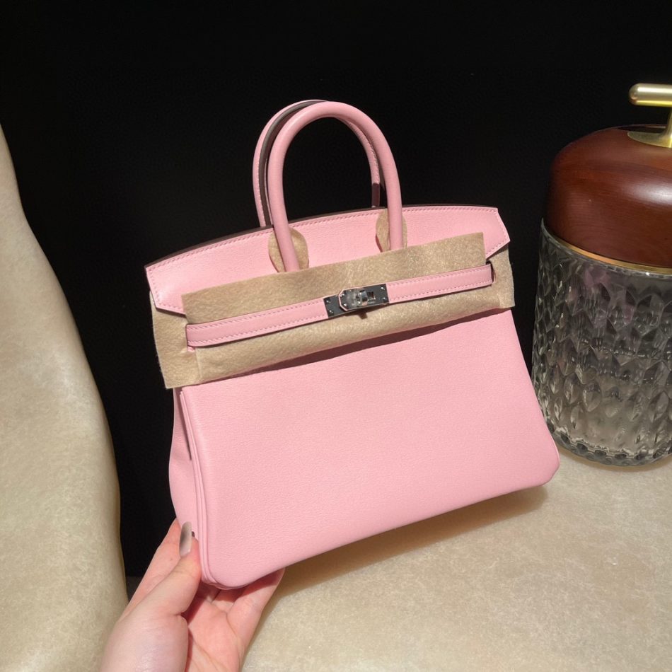 Replica Hermes Birkin Pink Cherry Blossom - top-tier luxury replica shoulder bag