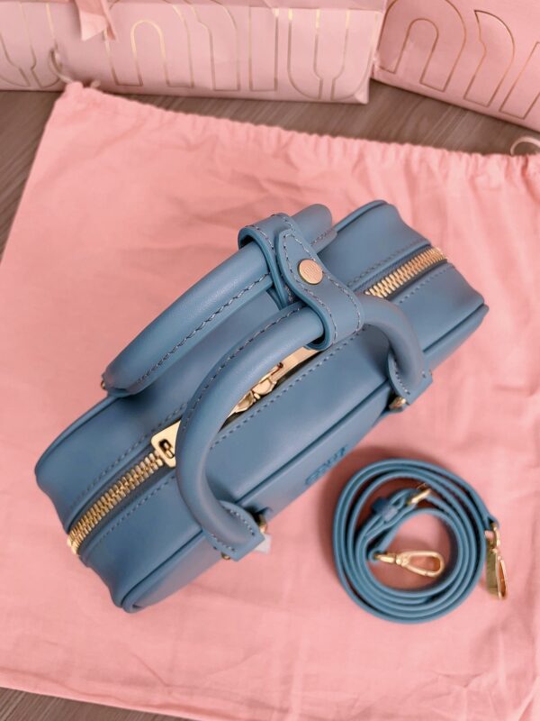 Replica Miu Miu Arcadie Small Full Blue - best quality luxury bag dupe