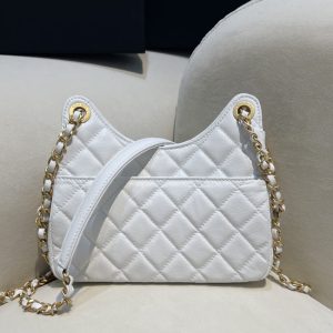 Replica CHANEL 23c Hobo Small White - best-selling designer handbag dupe