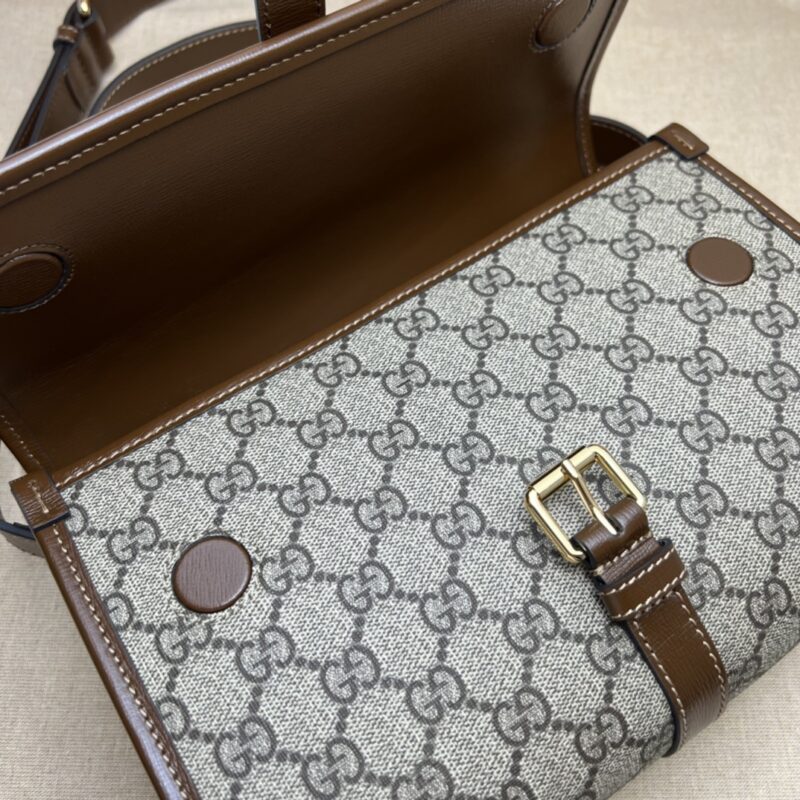 Replica Gucci GG messenger Beige Canvas - authentic-look luxury purse replica