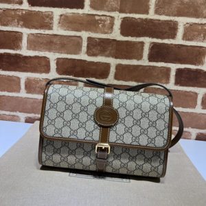 Replica Gucci GG messenger Beige Canvas - near-authentic luxury replica handbag
