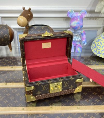 Replica Louis Vuitton Coffret Trésor 24 Red - high-accuracy replica luxury purse