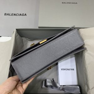 Replica Balenciaga Crush Small Grey - authentic-look luxury purse replica
