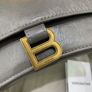 Replica Balenciaga Crush Small Grey - top-tier luxury replica shoulder bag