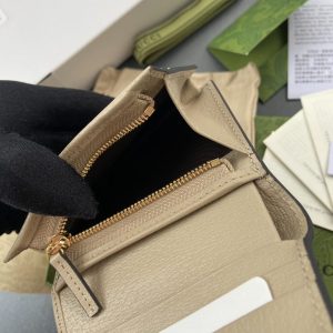 Replica Gucci Ophidia Compact White Wallet - elite superclone designer purse