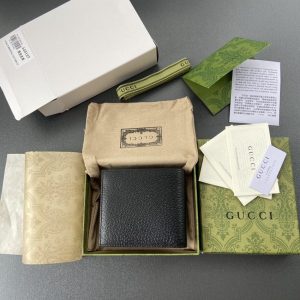 Replica Gucci Marmont Wallet Black - high-end fake designer purse