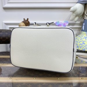 Replica Louis Vuitton Noe Bucket White MM - high-accuracy replica luxury purse