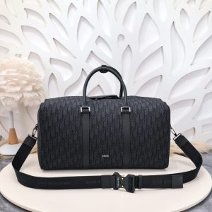 Replica Dior Jacquard Lingot 50 Black - best quality luxury bag dupe