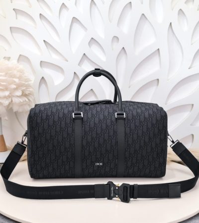 Replica Dior Jacquard Lingot 50 Black - best quality luxury bag dupe