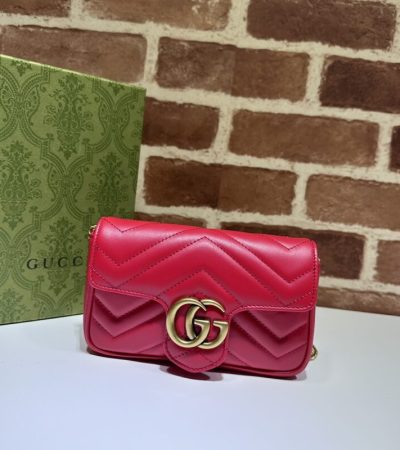 Replica Gucci Matelassé Mini Red - best-selling designer handbag dupe