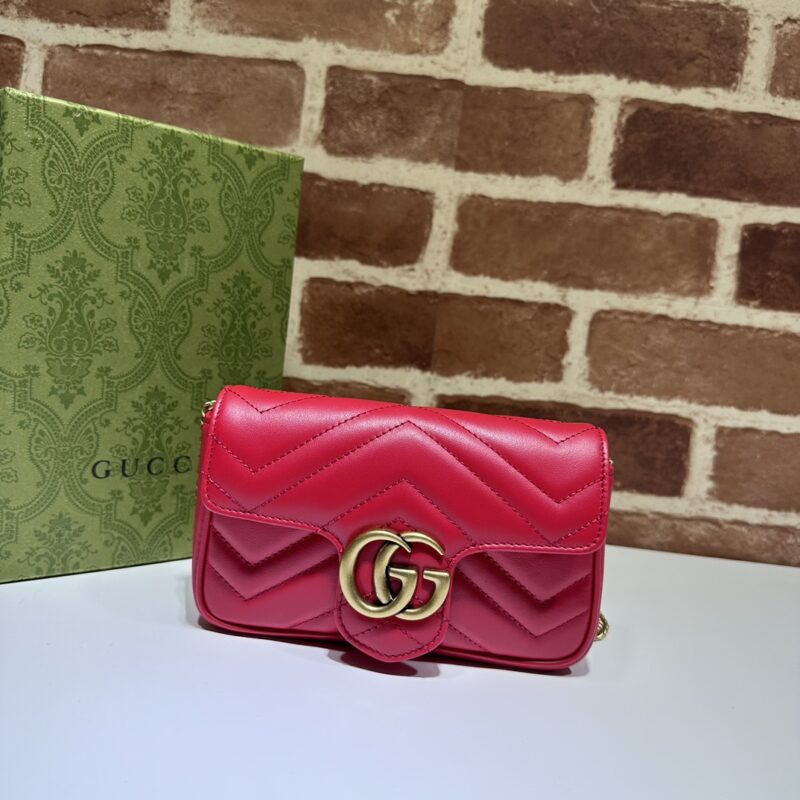Replica Gucci Matelassé Mini Red - best-selling designer handbag dupe