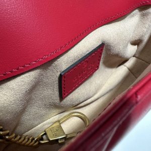 Replica Gucci Matelassé Mini Red - high-quality designer bag clone
