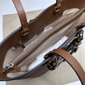 Replica Gucci Diana Medium Tote Bag Brown - top-tier luxury replica shoulder bag