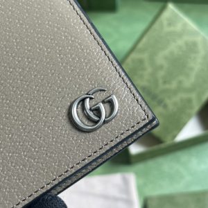 Replica Gucci Marmont Wallet Grey - elite superclone designer purse