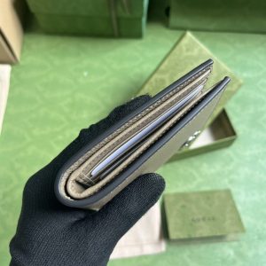 Replica Gucci Marmont Wallet Grey - 1:1 designer replica handbag