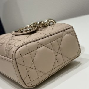Replica Dior Lady D-Joy Mini Bag Caramel - premium 1:1 fake handbag model