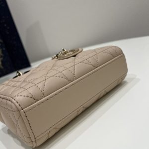 Replica Dior Lady D-Joy Mini Bag Caramel - high-end fake designer purse
