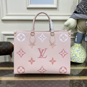 Replica LV OnTheGo Pink - realistic designer-inspired fake bag