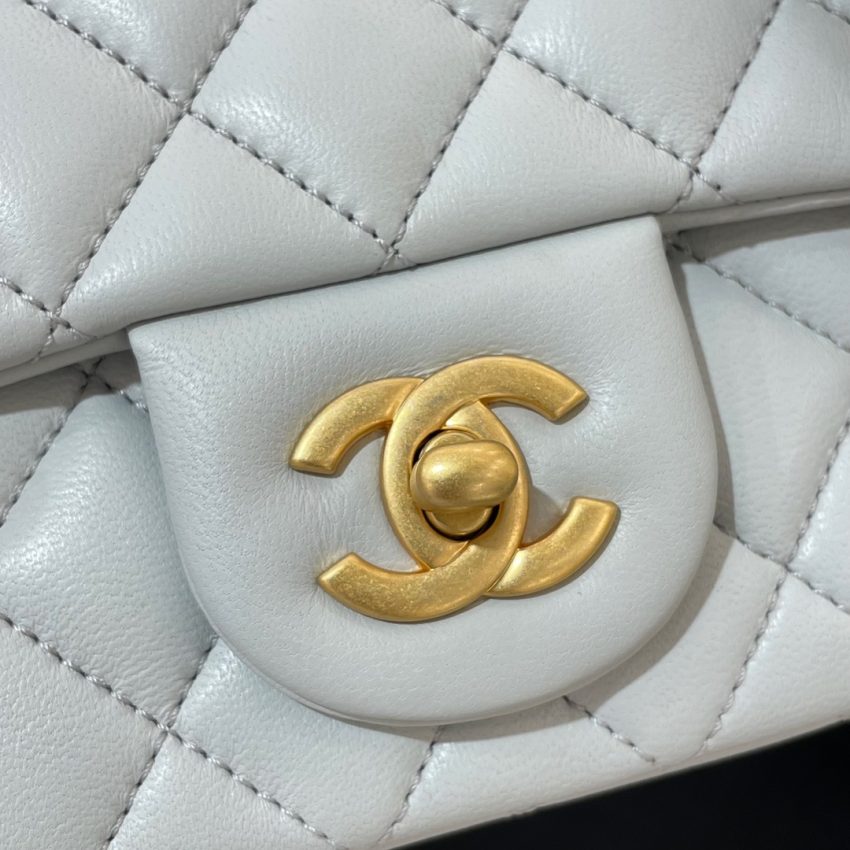 Replica CHANEL 23S Camellia Square Light Blue - premium 1:1 fake handbag model