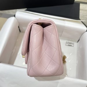 Replica CHANEL 23S Camellia Square Pink - top-tier luxury replica shoulder bag