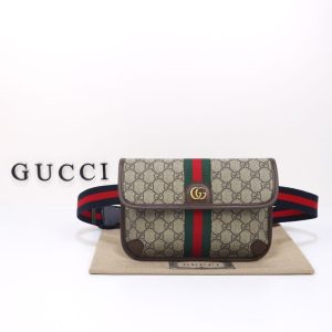 Replica Gucci Ophidia GG Small Waist Web - premium 1:1 fake handbag model