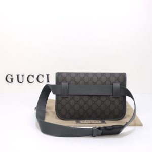 Replica Gucci Ophidia GG Small Waist Grey - high-accuracy replica luxury purse
