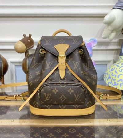 Replica Louis Vuitton Montsouris Brown - high-accuracy replica luxury purse