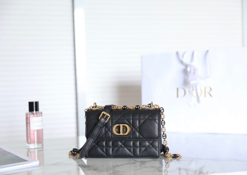 Replica Dior Miss Caro Black - high-quality designer bag clone