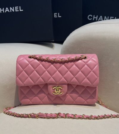 Replica CHANEL Classic Flap 23cm Pink - 1:1 designer replica handbag