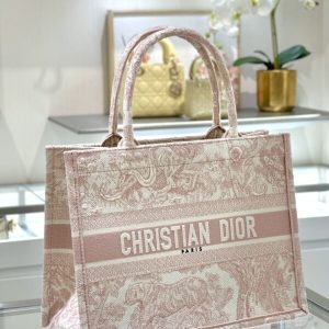 Replica Dior Tote Book Pink Tiger - premium 1:1 fake handbag model