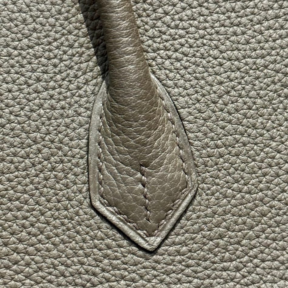 Replica Hermes Birkin Pewter Gray Togo - near-authentic luxury replica handbag