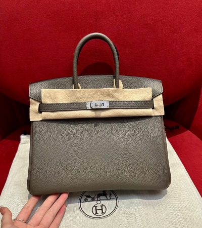 Replica Hermes Birkin Pewter Gray Togo - top-rated replica designer bag