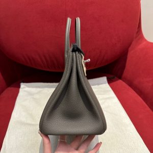 Replica Hermes Birkin Pewter Gray Togo - top-tier luxury replica shoulder bag